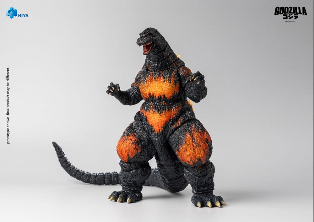 Godzilla vs. Destoroyah (1995) Exquisite Basic Actionfigur Burning Godzilla 18 cm       