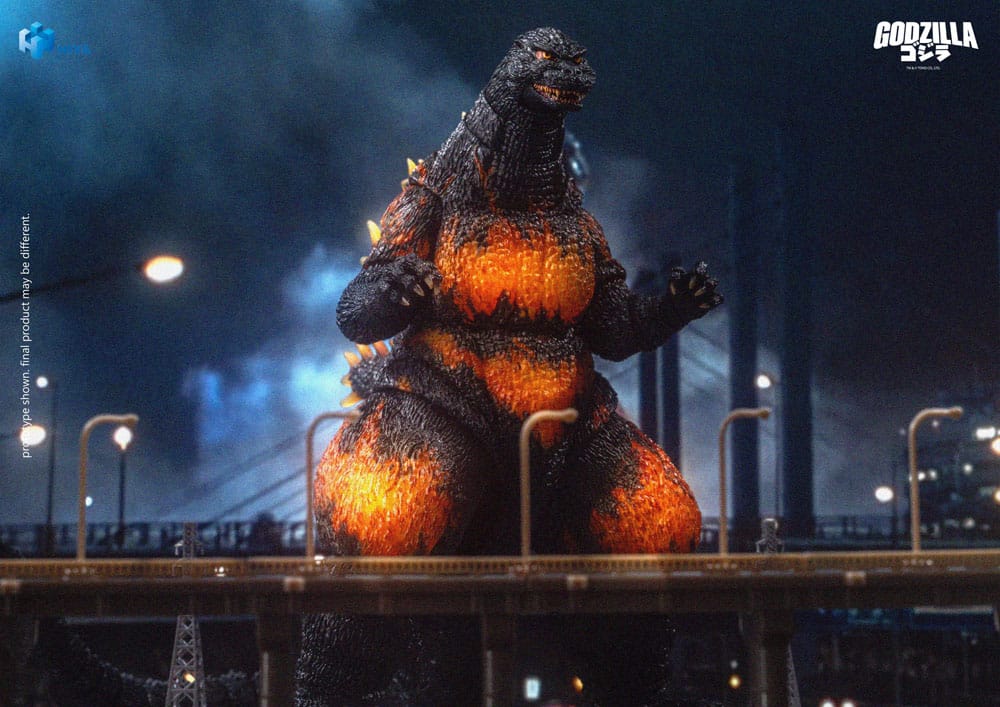Godzilla vs. Destoroyah (1995) Exquisite Basic Actionfigur Burning Godzilla 18 cm       