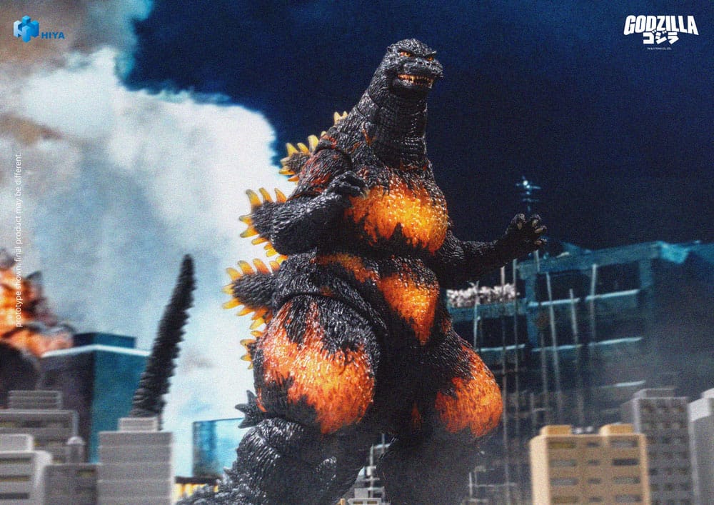Godzilla vs. Destoroyah (1995) Exquisite Basic Actionfigur Burning Godzilla 18 cm       