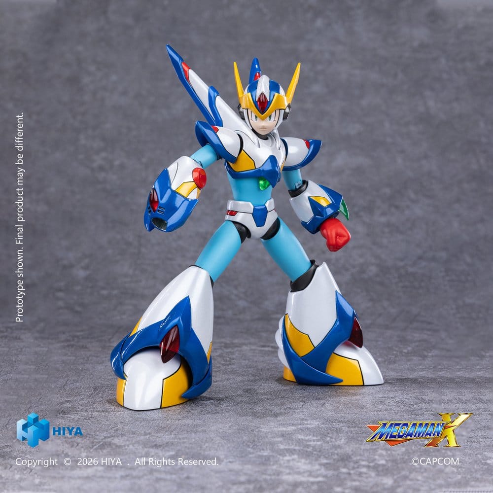 Mega Man X Exquisite Basic Series Actionfigur X Falcon Armor Version 15 cm    