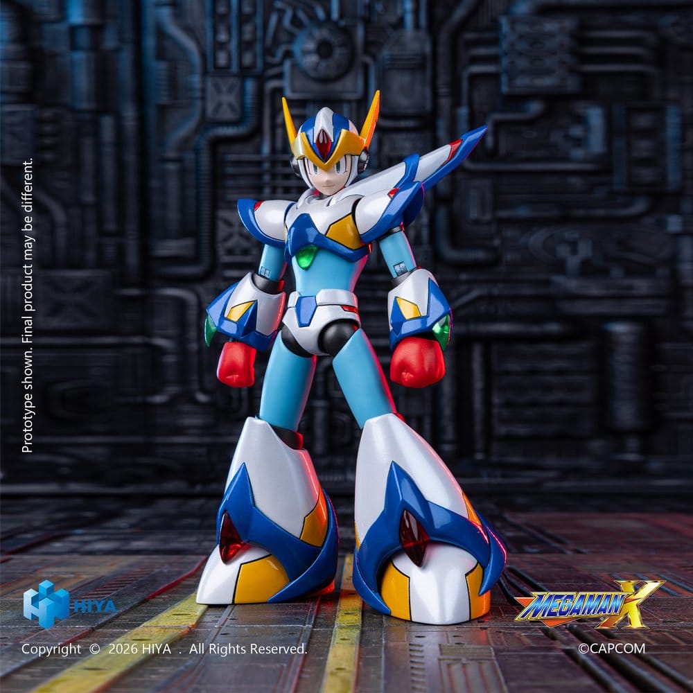 Mega Man X Exquisite Basic Series Actionfigur X Falcon Armor Version 15 cm    