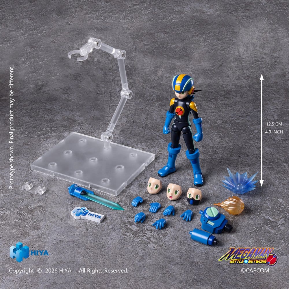 Mega Man Exquisite Basic Series Actionfigur MegaMan.EXE 13 cm