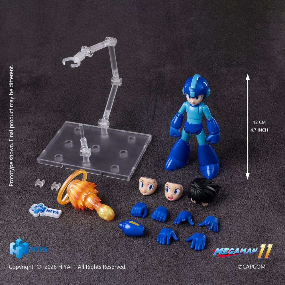 Mega Man Exquisite Basic Series Actionfigur Mega Man 12 cm