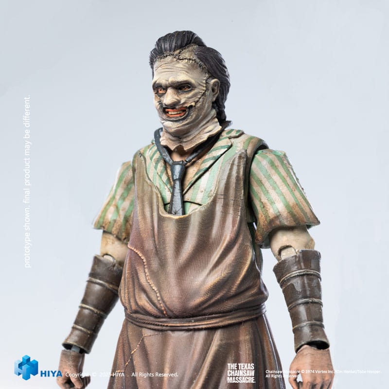 Texas Chainsaw Massacre (2003) Exquisite Mini Actionfigur 1/18 Leatherface 2003 Killing Mask 11 cm
