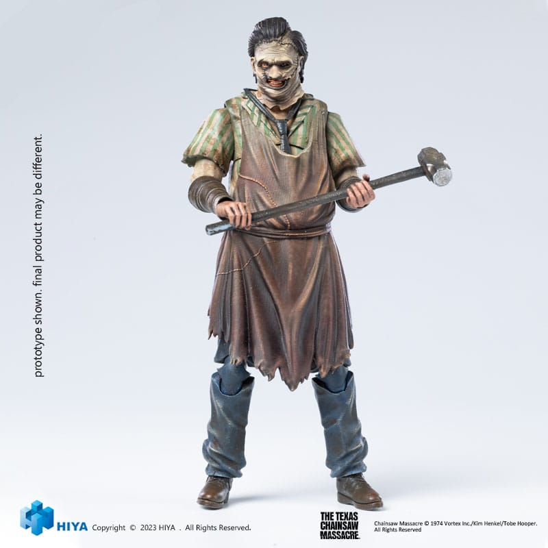 Texas Chainsaw Massacre (2003) Exquisite Mini Actionfigur 1/18 Leatherface 2003 Killing Mask 11 cm