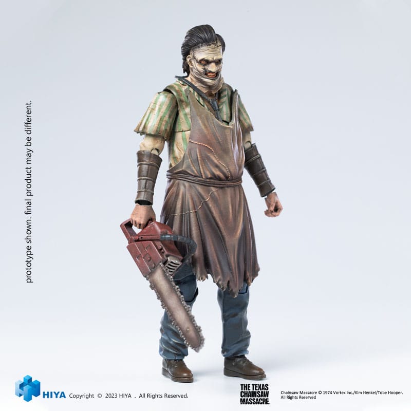 Texas Chainsaw Massacre (2003) Exquisite Mini Actionfigur 1/18 Leatherface 2003 Killing Mask 11 cm