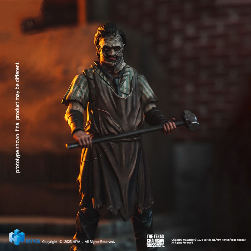 Texas Chainsaw Massacre (2003) Exquisite Mini Actionfigur 1/18 Leatherface 2003 Killing Mask 11 cm