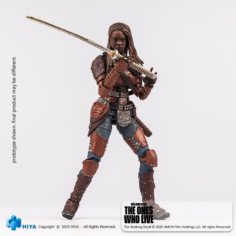 The Walking Dead: The Ones Who Lived Exquisite Mini Actionfigur 1/18 Michonne 10 cm       