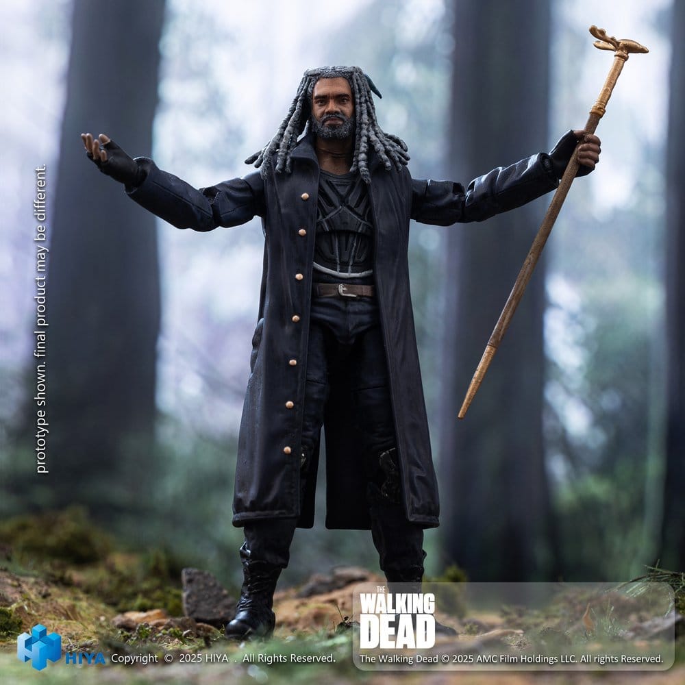 The Walking Dead Exquisite Mini Series Actionfigur 1/18 Ezekiel 11 cm  
