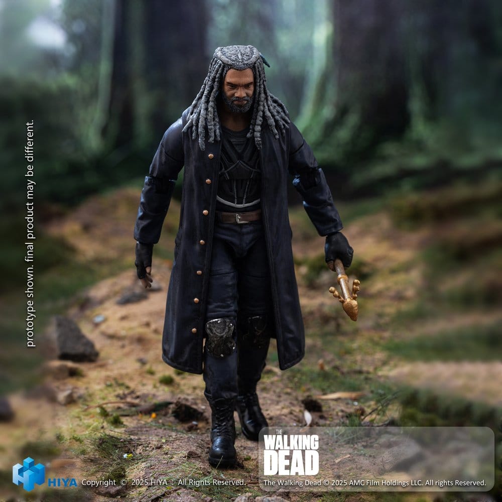 The Walking Dead Exquisite Mini Series Actionfigur 1/18 Ezekiel 11 cm  