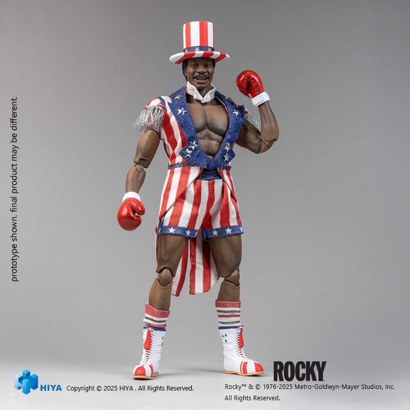 Rocky Exquisite Super Series Actionfigur 1/12 Apollo 16 cm    