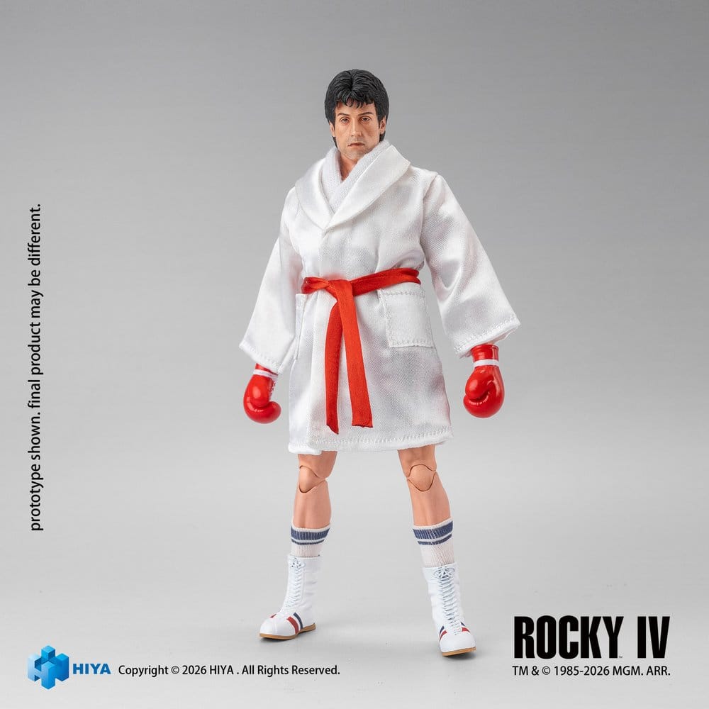 Rocky IV Exquisite Super Series Actionfigur 1/12 Rocky Boxer Version 16 cm