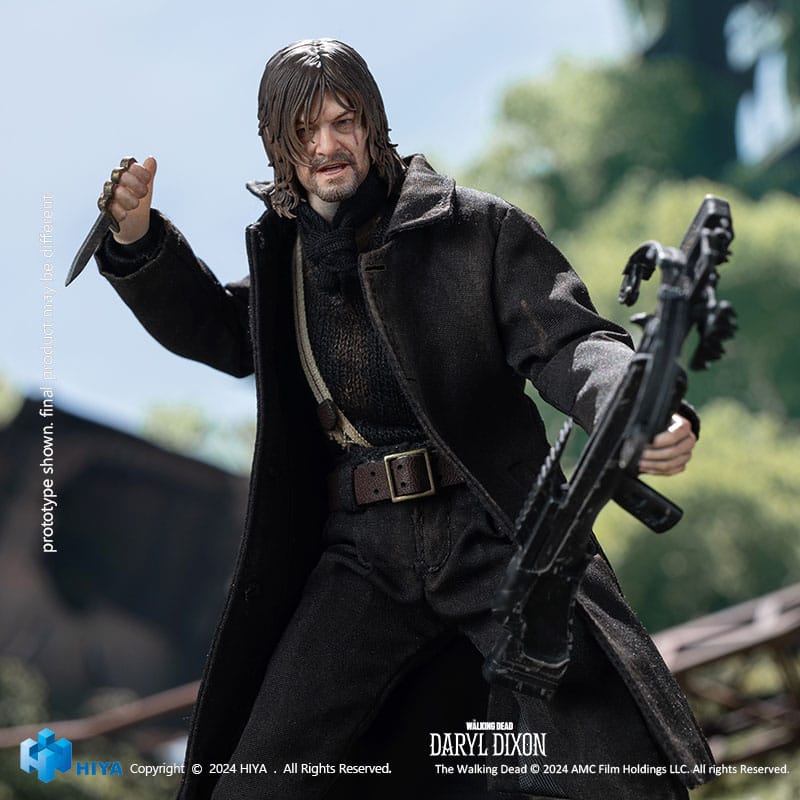 The Walking Dead Exquisite Super Series Actionfigur 1/12 Daryl Dixon 16 cm