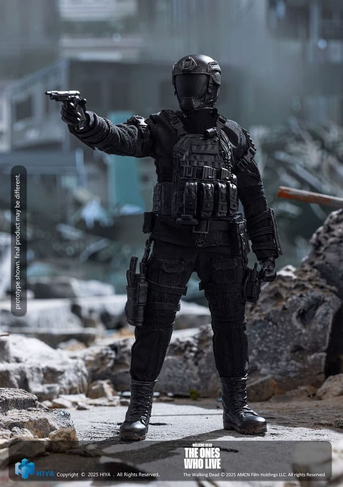 The Walking Dead: The Ones Who Lived Exquisite Super Series Actionfigur 1/12 Rick 16 cm  