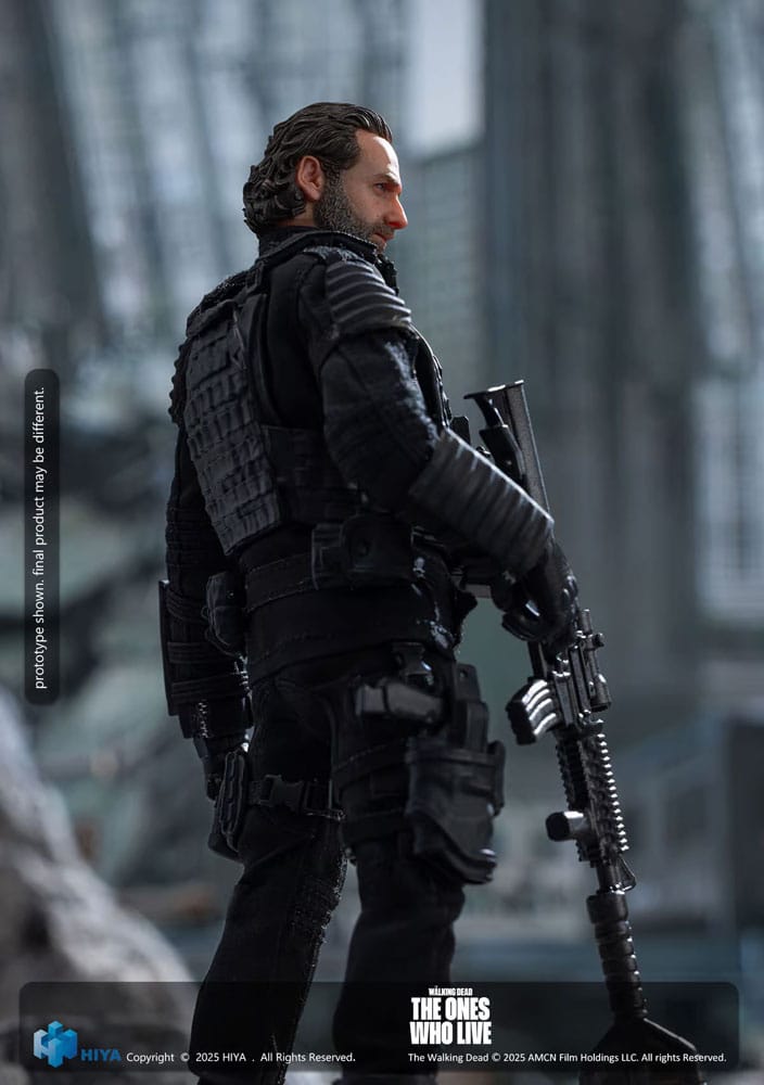The Walking Dead: The Ones Who Lived Exquisite Super Series Actionfigur 1/12 Rick 16 cm  