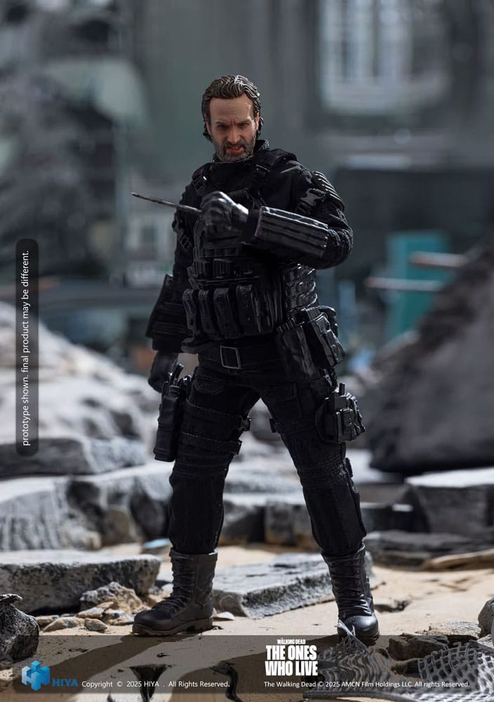 The Walking Dead: The Ones Who Lived Exquisite Super Series Actionfigur 1/12 Rick 16 cm  