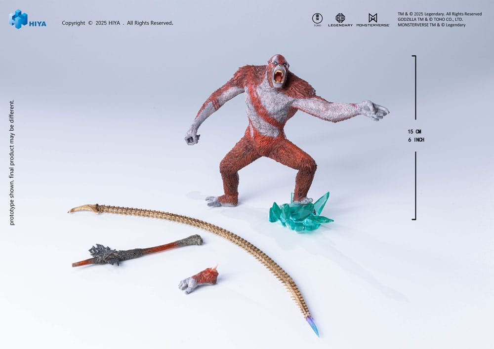 Godzilla x Kong The New Empire Stylist Series PVC Statue Skar King 15 cm       