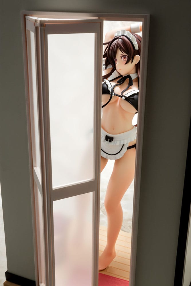 Rent-A-Girlfriend PVC Statue 1/6 Chizuru Mizuhara Maid Bikini ni Okigae 30 cm 