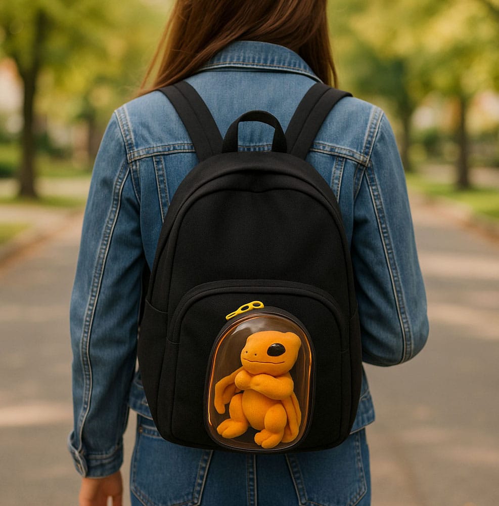 HaloPop Kristallklare Display-Tasche LED Glow Lighting (Pink) 18 cm Sortiment (6)