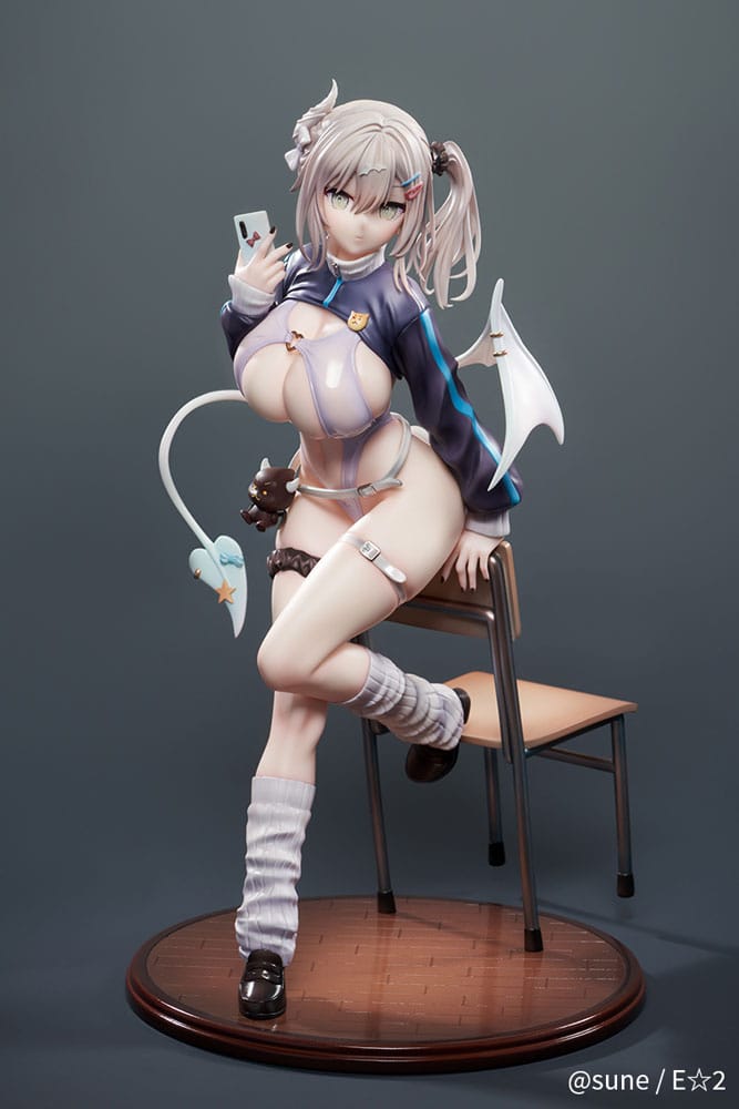 Original Character PVC Statue 1/6 Yuki Shinomiya Silent Gal Succubus 25 cm  