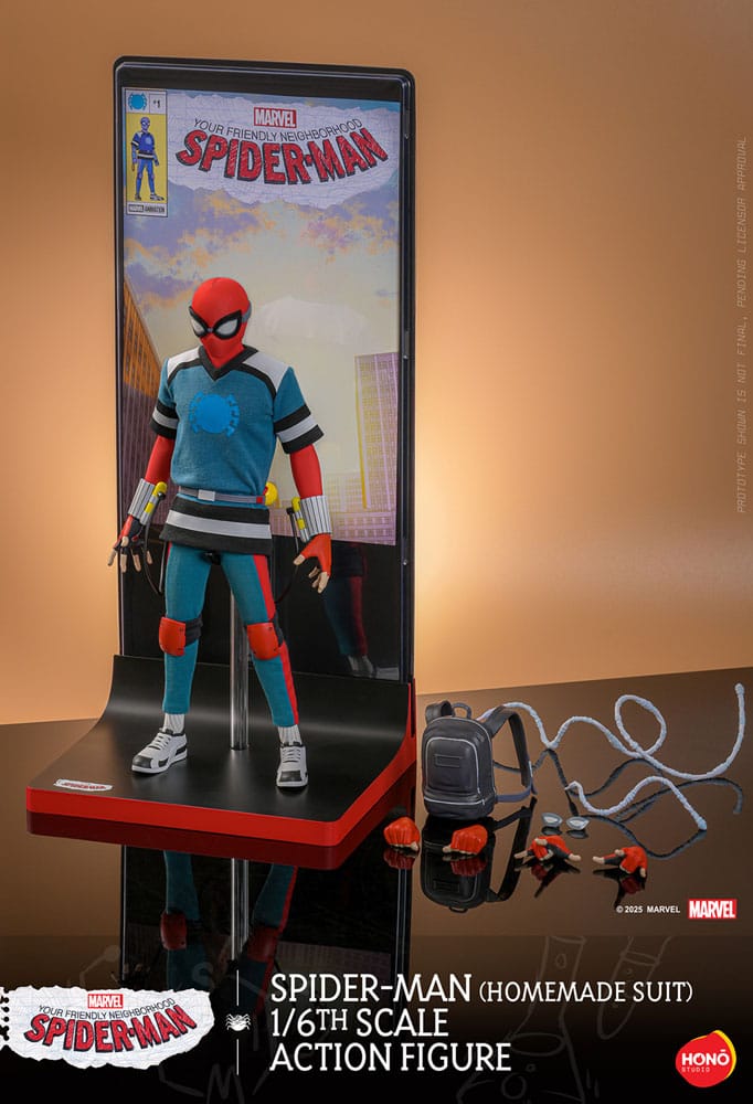 Your Friendly Neighborhood Spider-Man Actionfigur 1/6 Spider-Man (Homemade Suit) 29 cm