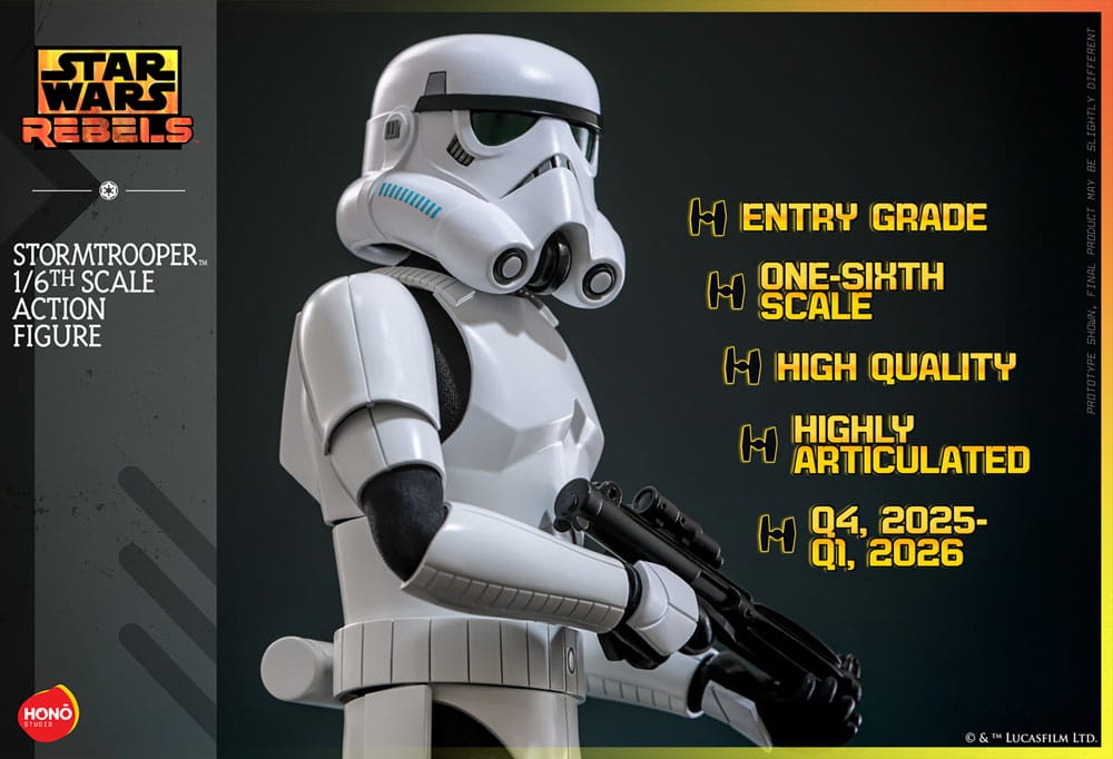 Star Wars: Rebels Actionfigur 1/6 Stormtrooper 28 cm