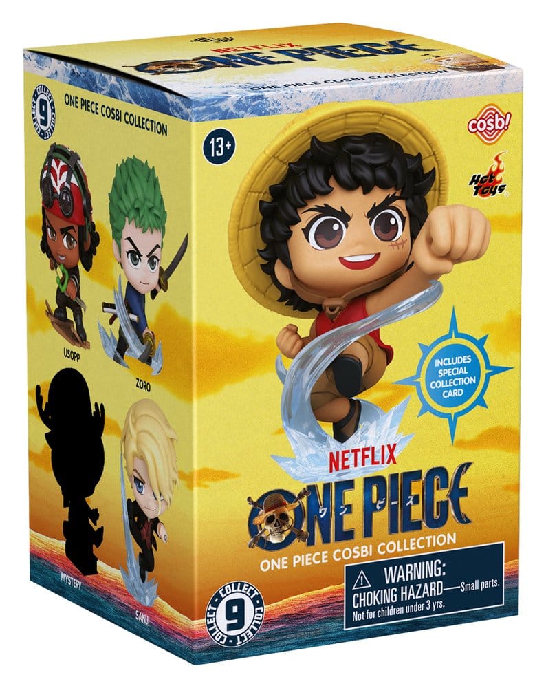One Piece Cosbi Minifiguren 8 cm Blind Box Display (8)              