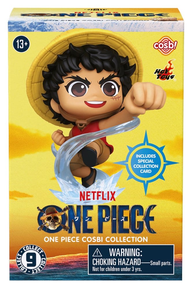 One Piece Cosbi Minifiguren 8 cm Blind Box Display (8)              