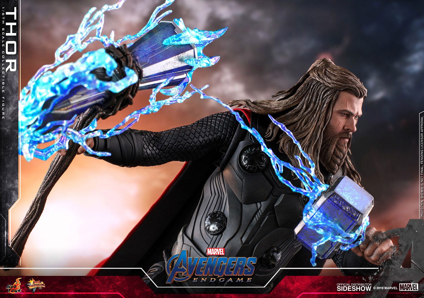 Avengers: Endgame Movie Masterpiece Actionfigur 1/6 Thor 32 cm