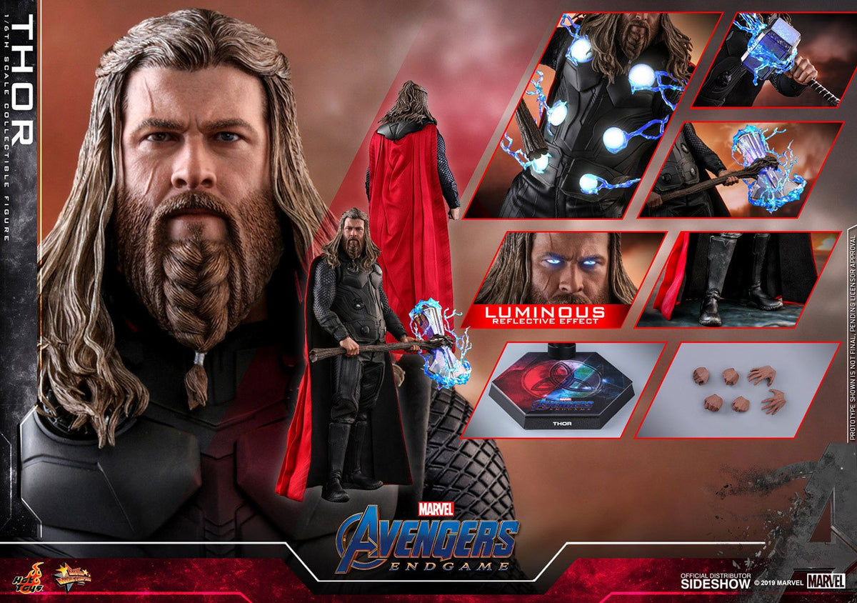 Avengers: Endgame Movie Masterpiece Actionfigur 1/6 Thor 32 cm