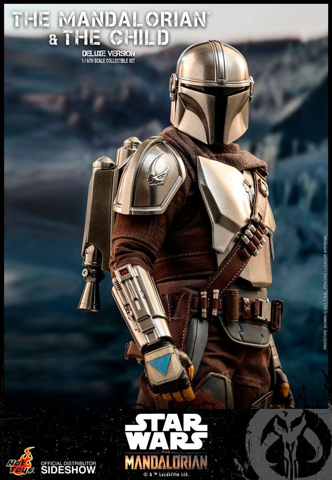 Star Wars The Mandalorian Actionfiguren Doppelpack 1/6 The Mandalorian & The Child Deluxe 30 cm
