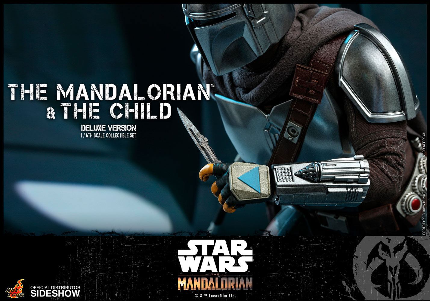 Star Wars The Mandalorian Actionfiguren Doppelpack 1/6 The Mandalorian & The Child Deluxe 30 cm