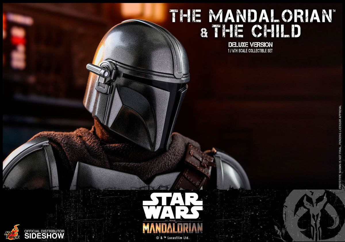Star Wars The Mandalorian Actionfiguren Doppelpack 1/6 The Mandalorian & The Child Deluxe 30 cm