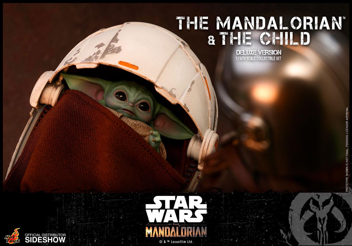 Star Wars The Mandalorian Actionfiguren Doppelpack 1/6 The Mandalorian & The Child Deluxe 30 cm