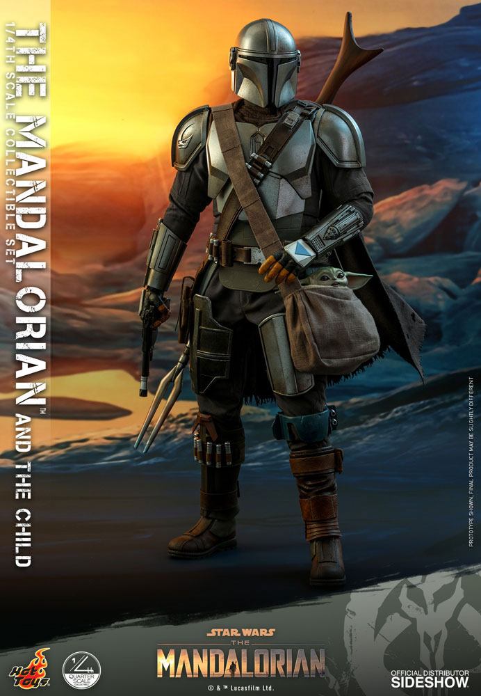 Star Wars The Mandalorian Actionfiguren Doppelpack 1/4 The Mandalorian & The Child 46 cm
