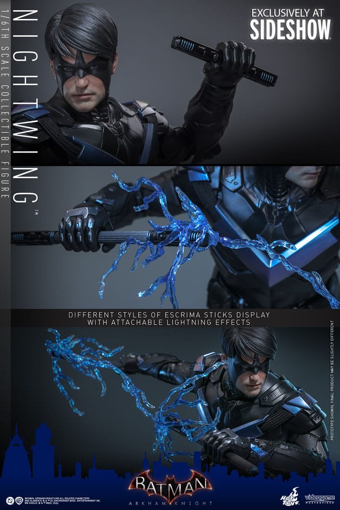 Batman Arkham Knight Videogame Masterpiece Actionfigur 1/6 Nightwing 30 cm