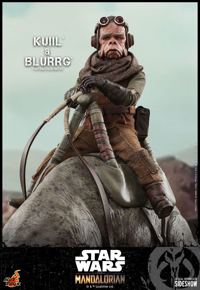 Star Wars The Mandalorian Actionfiguren Doppelpack 1/6 Kuiil & Blurrg 37 cm