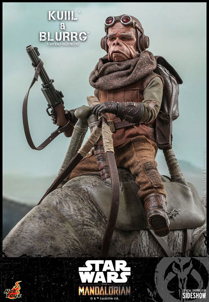 Star Wars The Mandalorian Actionfiguren Doppelpack 1/6 Kuiil & Blurrg 37 cm