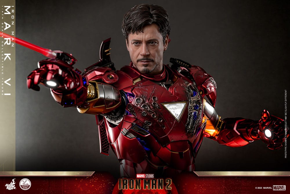 Iron Man 2 Actionfigur 1/4 Iron Man Mark VI 48 cm