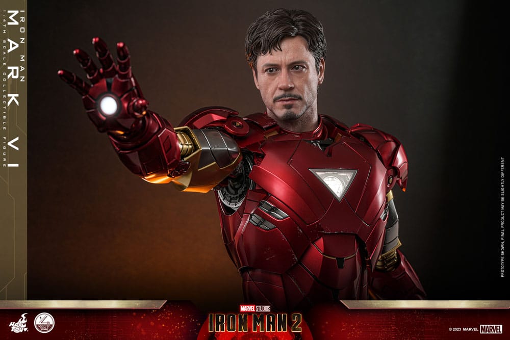 Iron Man 2 Actionfigur 1/4 Iron Man Mark VI 48 cm