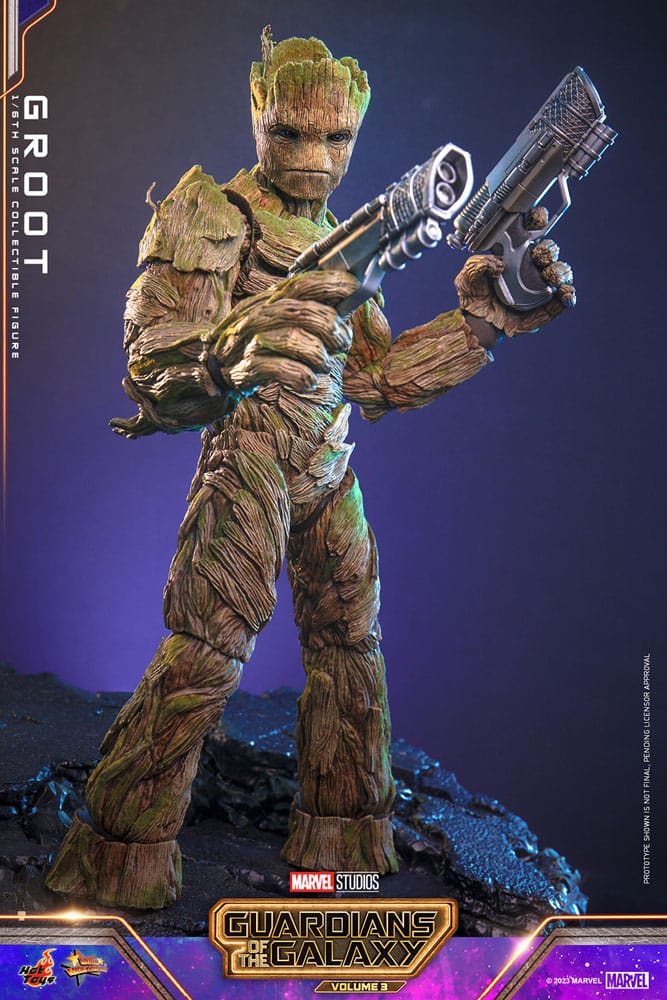 Guardians of the Galaxy Vol. 3 Movie Masterpiece Actionfigur 1/6 Groot 32 cm
