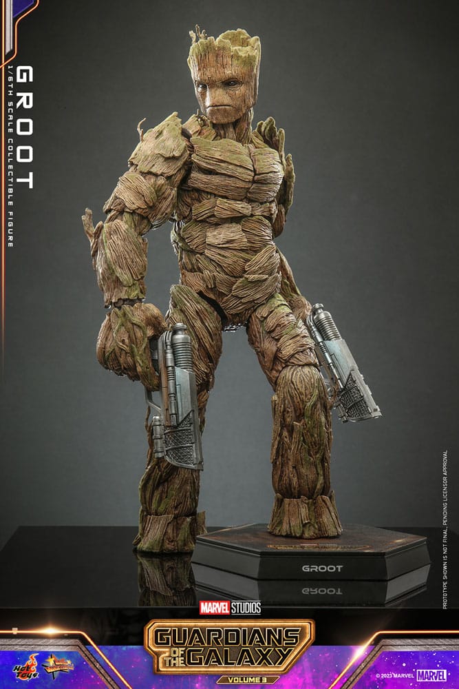 Guardians of the Galaxy Vol. 3 Movie Masterpiece Actionfigur 1/6 Groot 32 cm