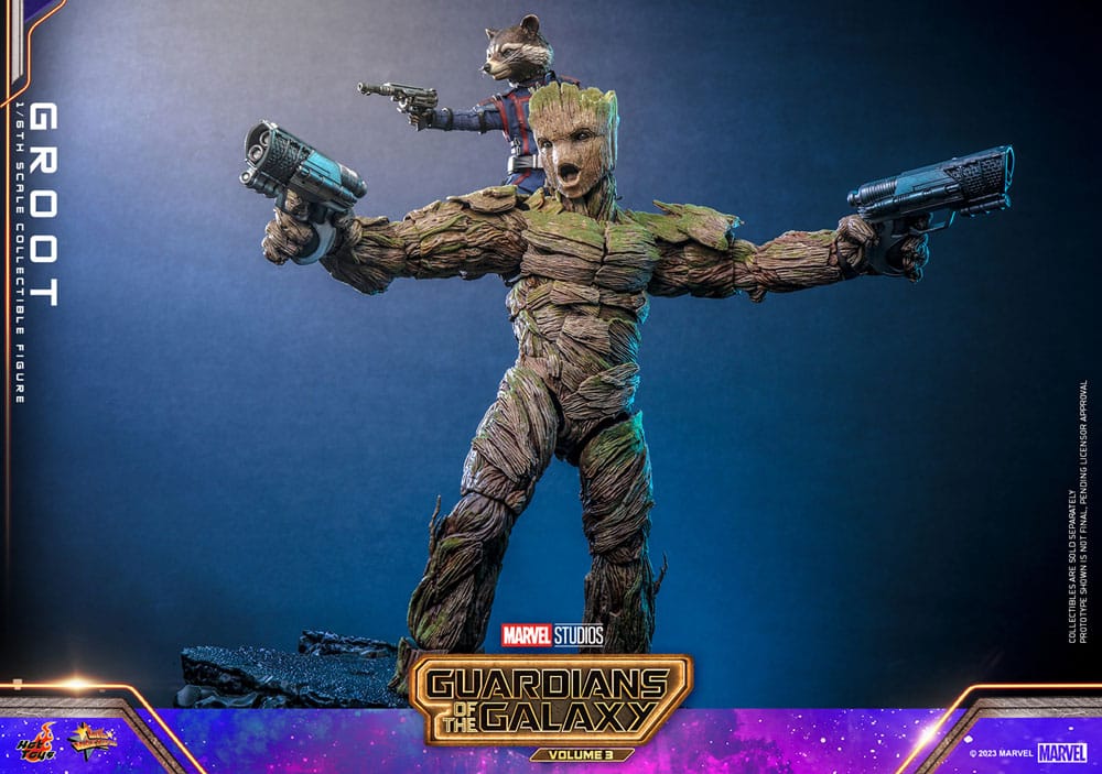 Guardians of the Galaxy Vol. 3 Movie Masterpiece Actionfigur 1/6 Groot 32 cm
