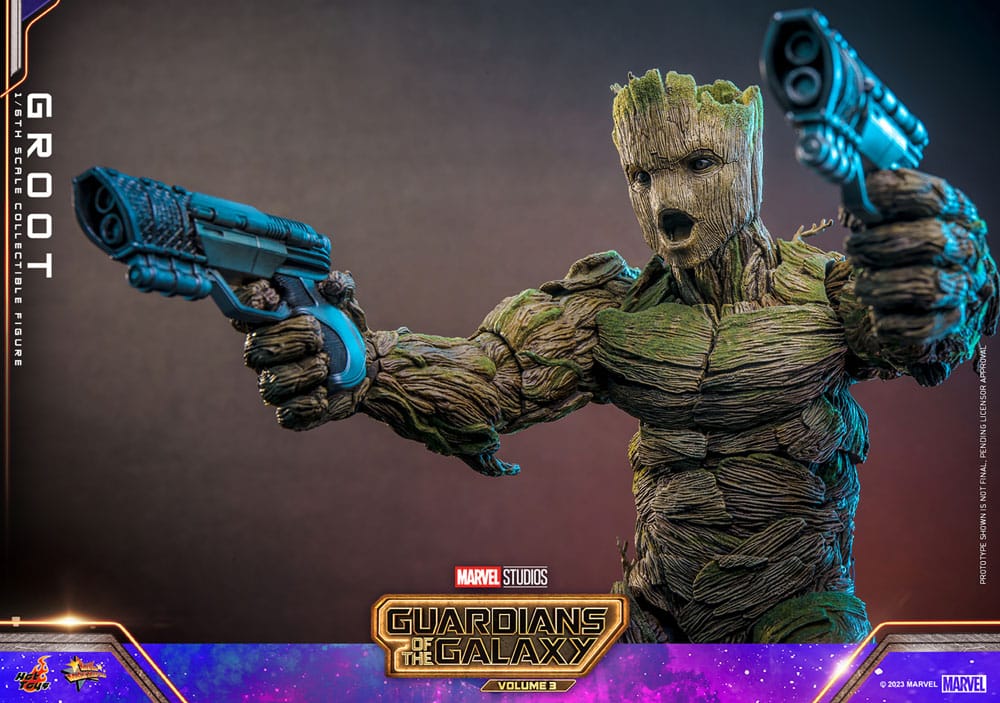 Guardians of the Galaxy Vol. 3 Movie Masterpiece Actionfigur 1/6 Groot 32 cm