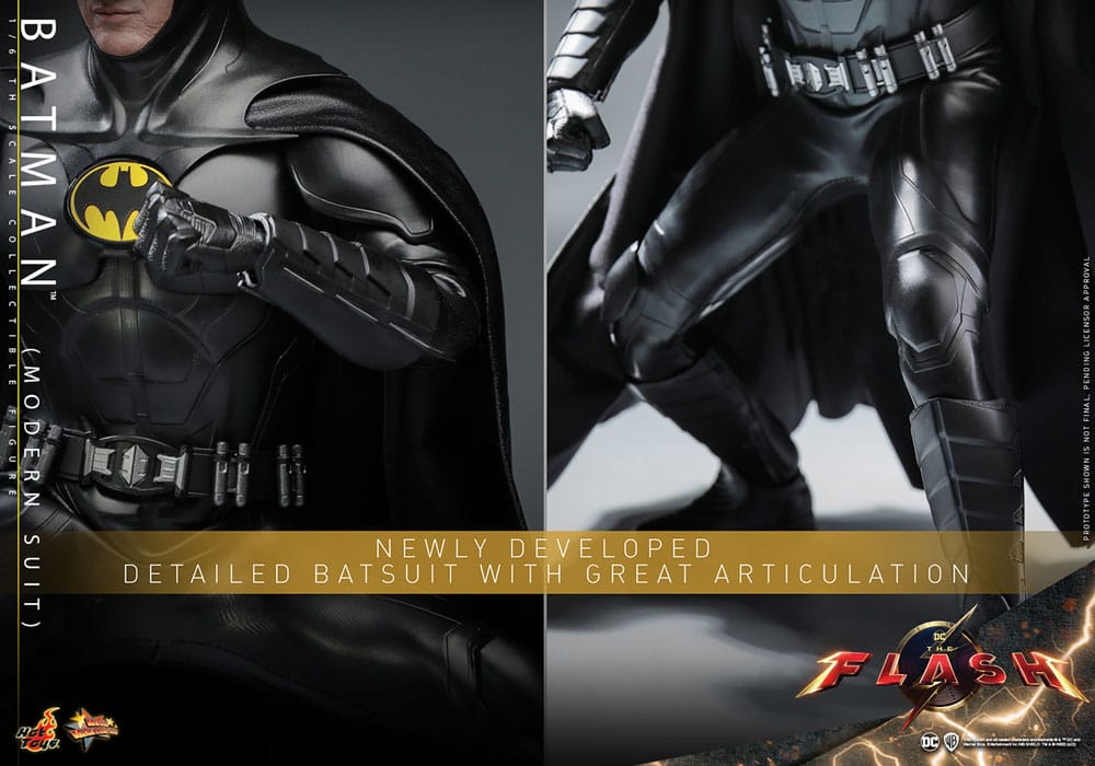 The Flash Movie Masterpiece Actionfigur 1/6 Batman (Modern Suit) 30 cm