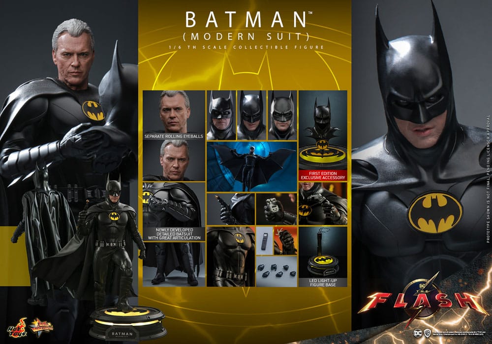 The Flash Movie Masterpiece Actionfigur 1/6 Batman (Modern Suit) 30 cm