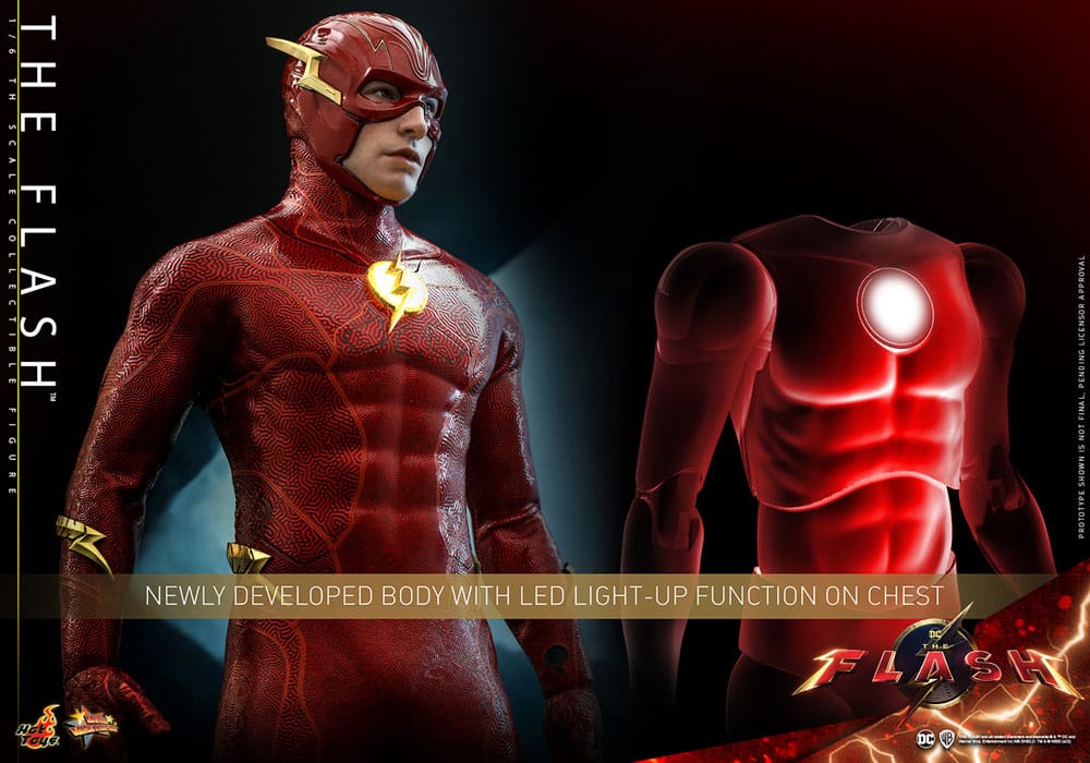 The Flash Movie Masterpiece Actionfigur 1/6 The Flash 30 cm