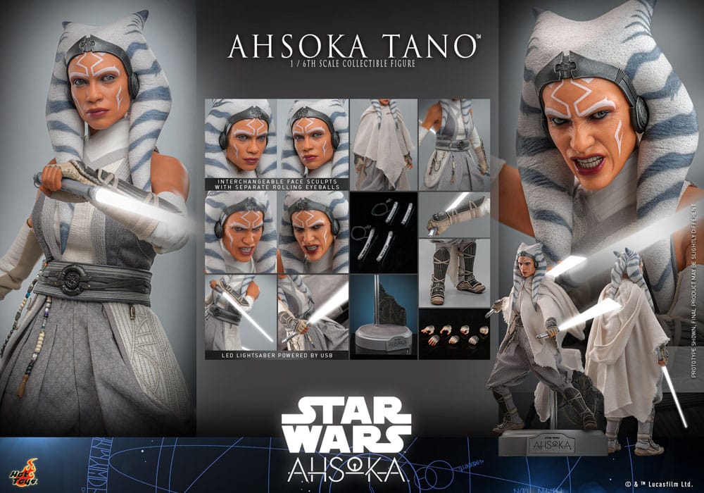 Star Wars: Ahsoka Actionfigur 1/6 Ahsoka Tano 28 cm
