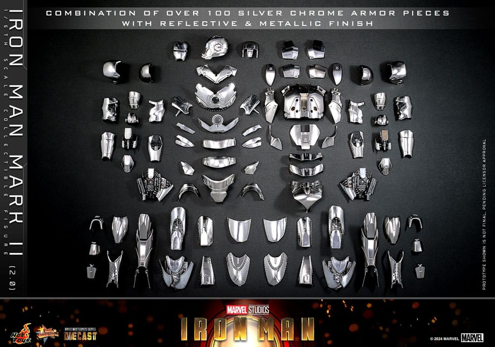 Iron Man Actionfigur 1/6 Iron Man Mark II (2.0) 33 cm