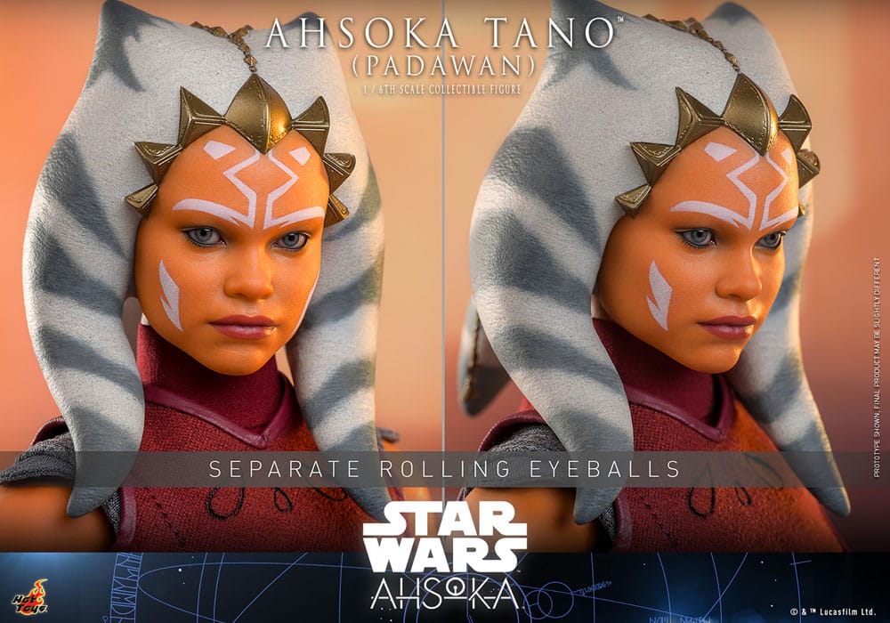 Star Wars: Ahsoka Actionfigur 1/6 Ahsoka Tano (Padawan) 27 cm